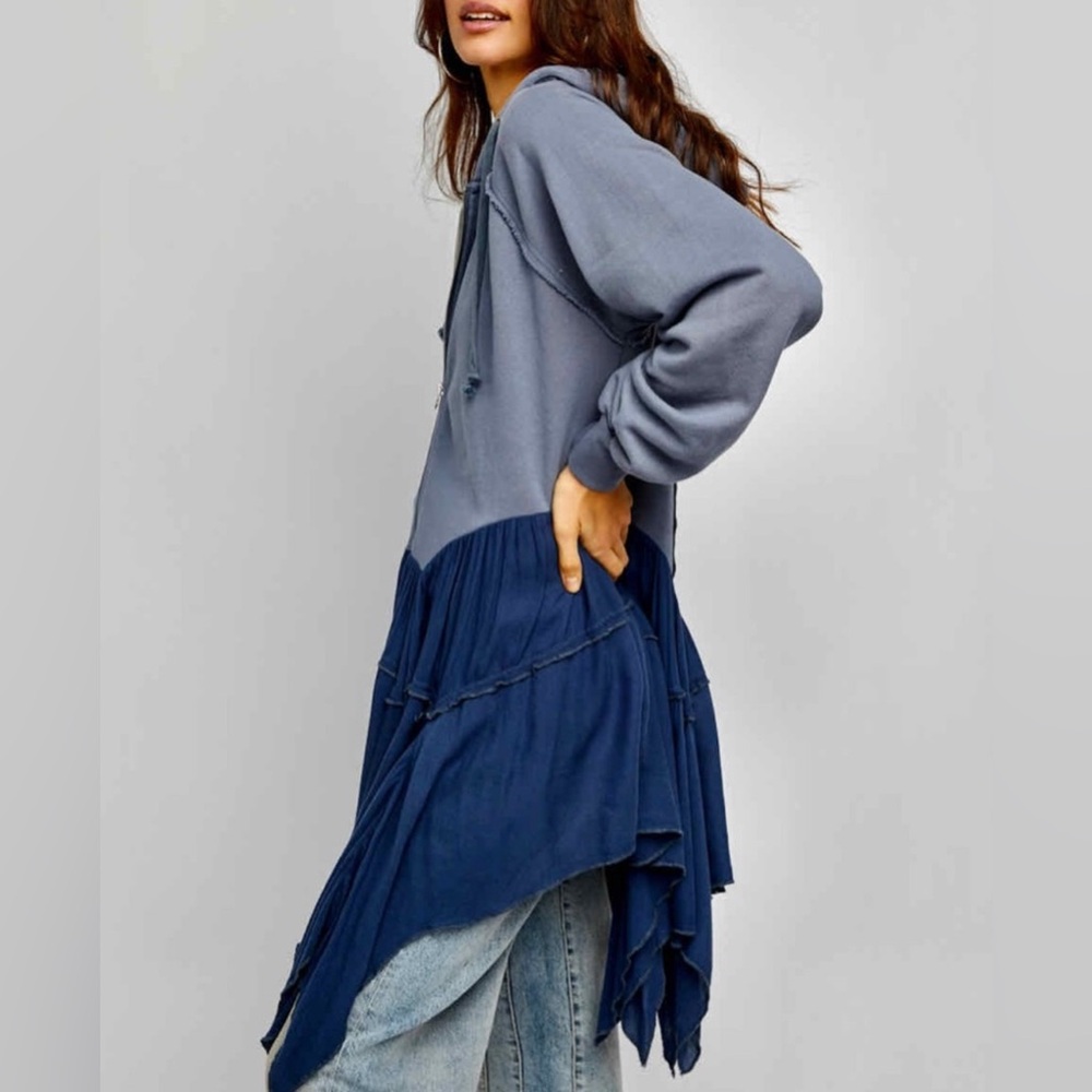 Free People Moon Dust Hoodie Cardigan - Picture 7 of 7
